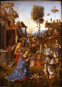 The Adoration Of The Shepherds — Amico Aspertini