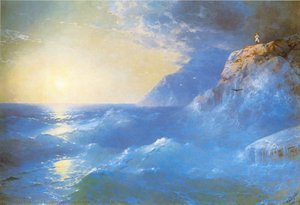 Napoleon On Island Of St. Helen — Ivan Konstantinovich Aivazovsky