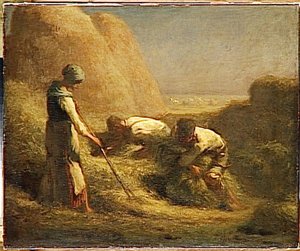 Les Botteleurs De Foin — Jean-françois Millet