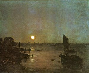 Moonlight, A Study At Millbank — Joseph Mallord William Turner