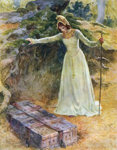 The Princess Came To The Iron Chest — William Henry Margetson