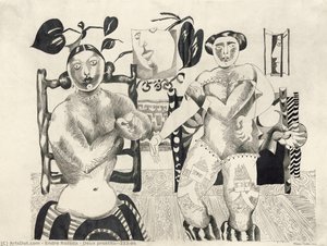 Deux Prostituées — Endre Rozsda
