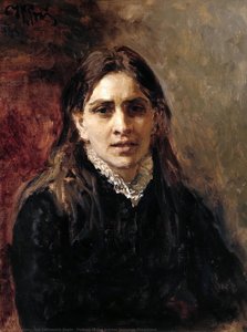 Portrait Of The Actress Pelageya Strepetova — Ilya Yefimovich Repin