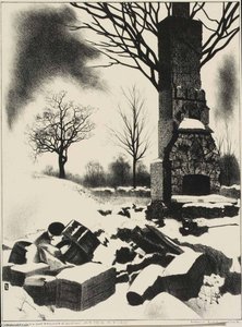 After The Fire — Louis Lozowick
