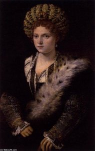 Isabella D'este, Duchess Of Mantua — Titian