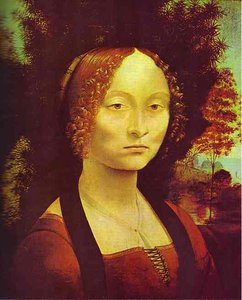 Portrait Of Ginevra De'benci — Leonardo Da Vinci