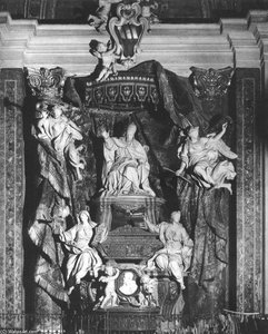 Monument Of Pope Gregory Xv — Pietro Stefano Monnot