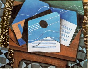 Chitarra Su Un Tavolo - - — Juan Gris