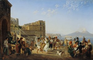 Italian Dancing — Carl Wilhelm Goetzloff