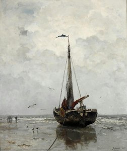 Fishing Boat — Якоб Генріхус Маріс