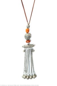 African Heritage Necklace Of Silver And Amber — Alan Donovan Phillips Leitch