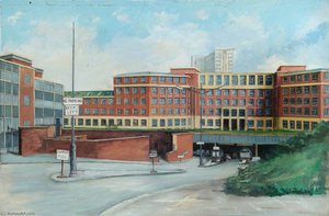 A Building and a Car Park