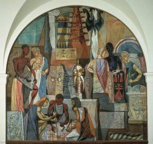 Interchange, Panel Two, Art of the Negro series