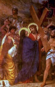 Christ Meeting His Mother On The Way To Calvary — William-adolphe Bouguereau