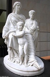 Cornelia, Mother Of The Gracchi — Pierre Jules Cavelier