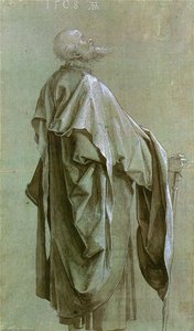 Study Of Drapery — Albrecht Dürer