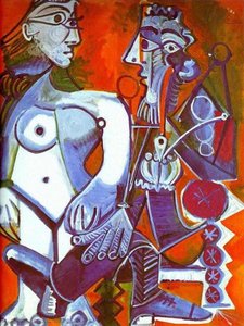 Donna Nuda E Fumatrice — Pablo Picasso