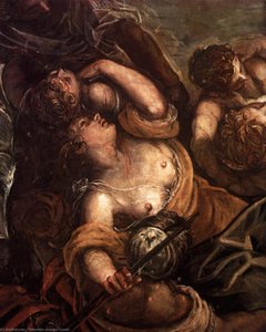 Die Hinrichtung Der Unschuldigen (detail) — Tintoretto (jacopo Comin)