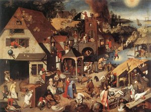 Netherlandish Proverbs — Pieter Bruegel The Younger