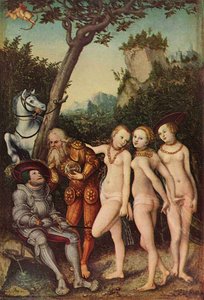 Il Giudizio Di Paride — Luca Cranach Il Vecchio
