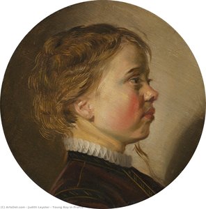 Young Boy In Profile — Judith Jans Leyster