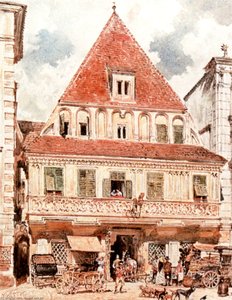 Watercolour of Steyr Bummerlhaus
