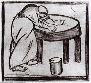 La Lavandaia — Kazimir Malevič