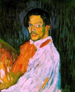 Pablo Picasso Selbstbildnis (9) — Pablo Picasso