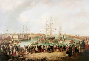 Opening Of The South Dock, Sunderland, 1850 — Mark Thompson