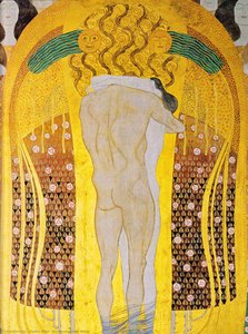Beethovenov Friz (detalj) — Gustav Klimt