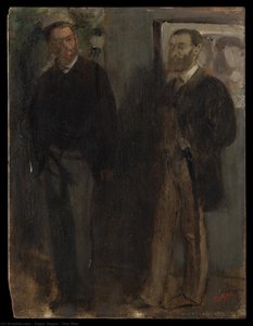 Dos Hombres — Hilaire-germain-edgar Degas
