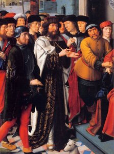 The Judgment Of Cambyses (detail) — Gerard David