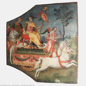 Triumph Of A Warrior — Pinturicchio