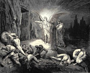The Inferno, Canto 9, Lines 87-89. To The Gate He Came, And With His Wand Touch’d It, Whereat Open Without Impediment It Flew. — Paul Gustave Doré