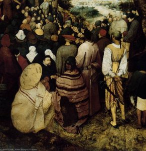 The Sermon of St John the Baptist (detail)