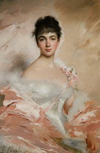Femme en rose