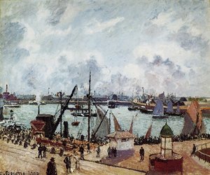 Outer Harbour Of Le Havre — Camille Pissarro