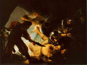 The Blinding Of Samson Stadelsches Kunstinsti — Rembrandt Van Rijn