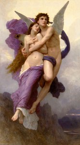 Le Ravissement De Psyche (also Known As The Abduction Of Psyche) — William-adolphe Bouguereau