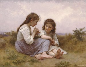 Idylle Enfantine — William-adolphe Bouguereau