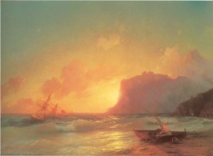 The Sea. Koktebel. — Ivan Konstantinovich Aivazovsky