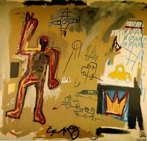 Red Man, Annina Nosei Galle — Jean Michel Basquiat