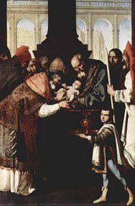 Monastery Of Nuestra Señora De La Defensión At Jerez De La Frontera, Scene: The Circumcision — Francisco De Zurbarán
