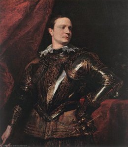 Portrait Of A Young General — Sir Anthony Van Dyck
