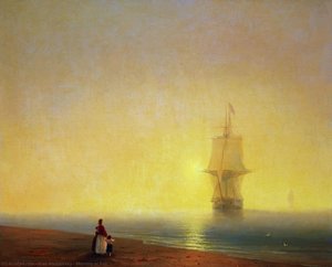 Morning At Sea — Ivan Konstantinovich Aivazovsky