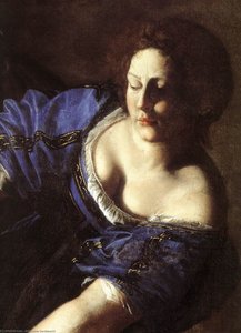 Judith Beheading Holofernes (detail) — Artemisia Gentileschi