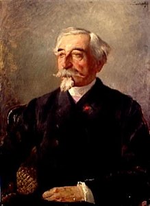 Portrait d'homme âgé Bildnis Eugène Picard (1823 1893) (Titre attribué)
