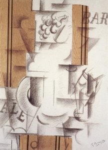 Fruitdish and Glass