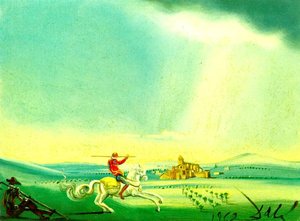 St. George And The Dragon, 1962 — Salvador Dalí