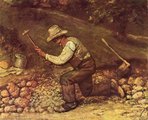 The Stone Breaker — Gustave Courbet